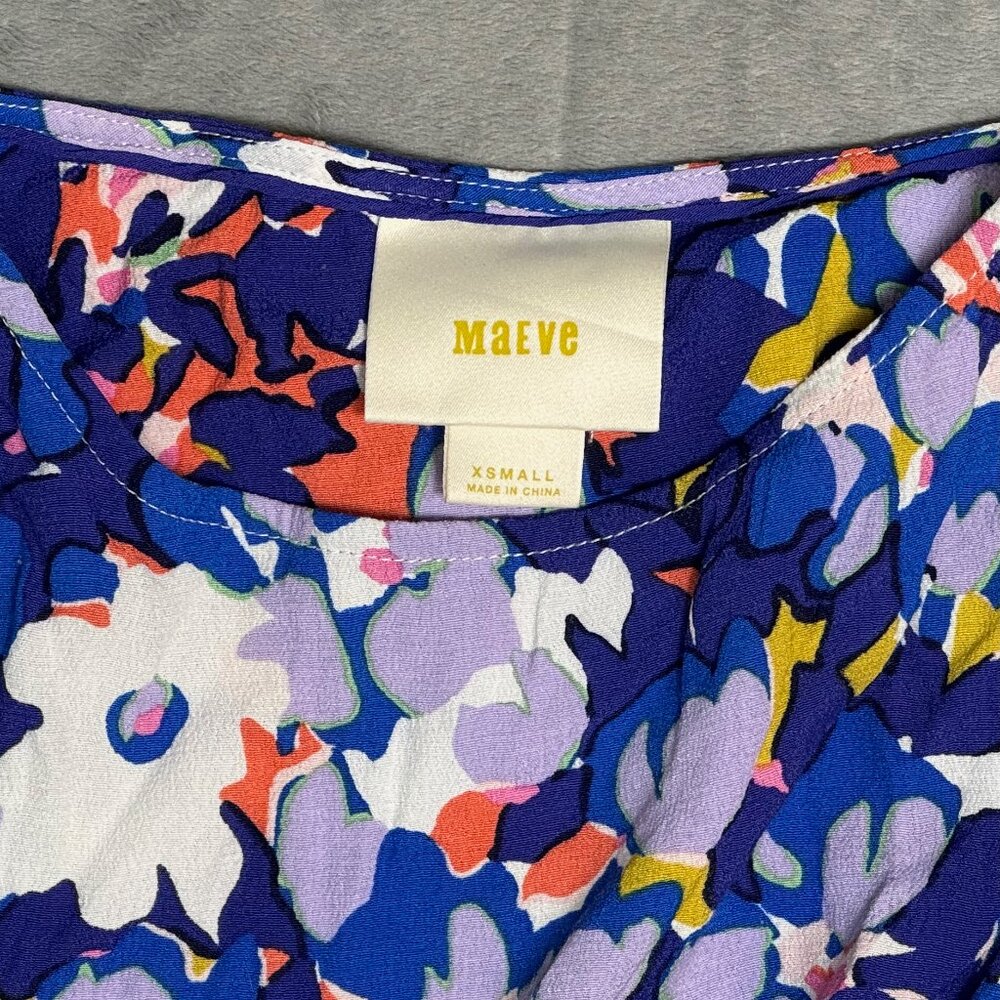 Anthropologie Maeve Floral Top - Picture 4 of 9